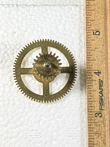 Hermle 451-030A Clock Movement Time Side 2nd Wheel     (K9458)