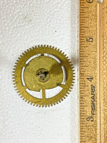 Seth Thomas Clock Movement (No. 44 ?/ See Pics) Strike Side 3rd Wheel (KD843)