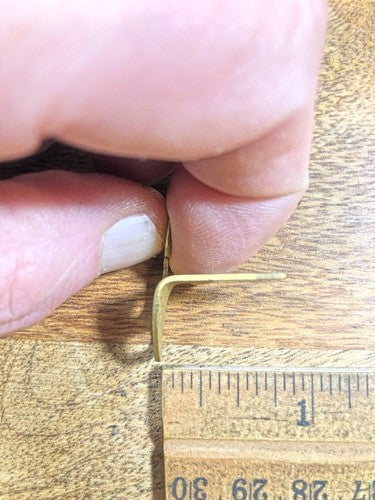 Made In China Clock Movement Pendulum Bridge (See Pics To ID Mvmt)    (K9650)