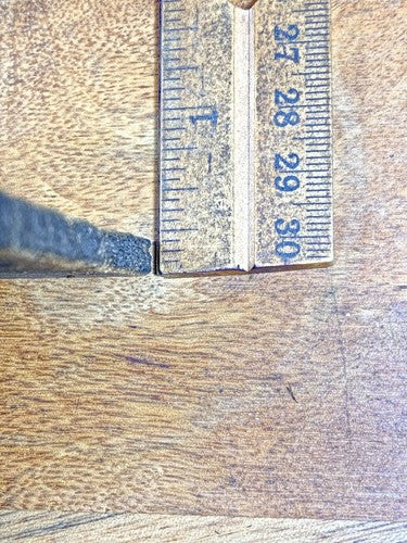 Clock Bottom Board 12 1/4 Inches X  2 13/16 Inches  (LL5232)