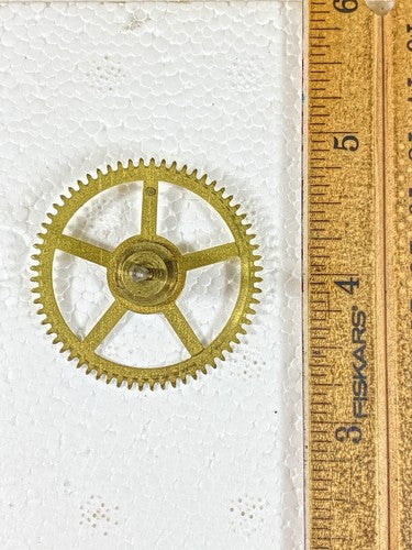 Sessions Clock Movement Strike Side 4th Wheel (See Pics To ID Movement) (KD1079