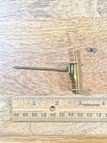 Old Gilbert Clock (Stamped 24) Suspension Bridge (See Pics To ID Mvmt)  (K9591)