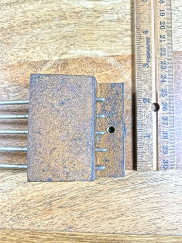 Antique Waterbury Westminster Clock Chimes  (See Pics To ID Movement) (LL5216)