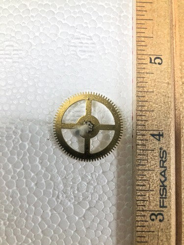Jauch Clock Movement (PL 21cm) Strike Side 5th Wheel (See Pics To ID) (K8554)