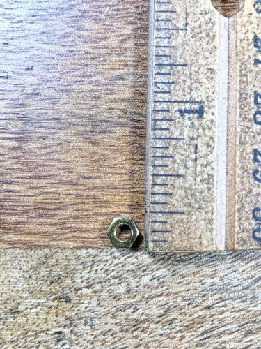 Old Junghans Clock Movement Plate Nut (See Pics To ID Mvmt) (K9737)