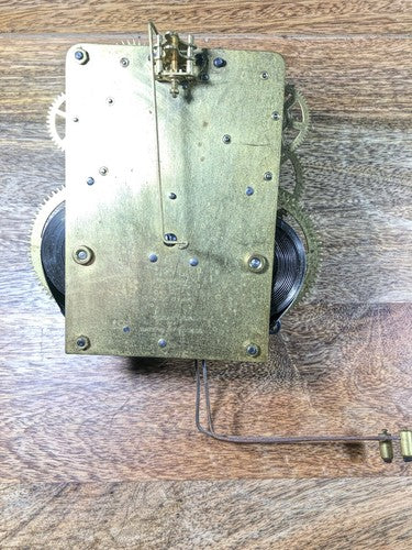 Old Waterbury  Bim Bam Clock Movement Minute Wheel (See Pics to ID) (K8513)