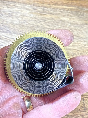 New Haven Clock Movement Time Side Main Wheel (See Pics to ID Mvmt)  (KD1144)