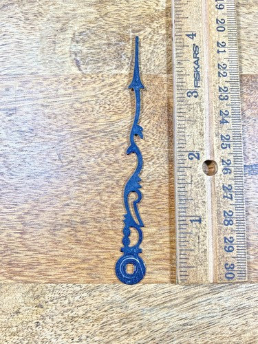 4 Inch Long Clock Minute Hand (Arbor Opening Is 3.95mm  X 2.90mm) (K9825)