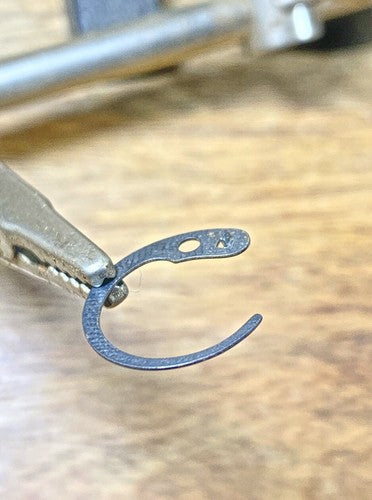 Unique Old Clock Movement Click Wheel Spring (KD336)