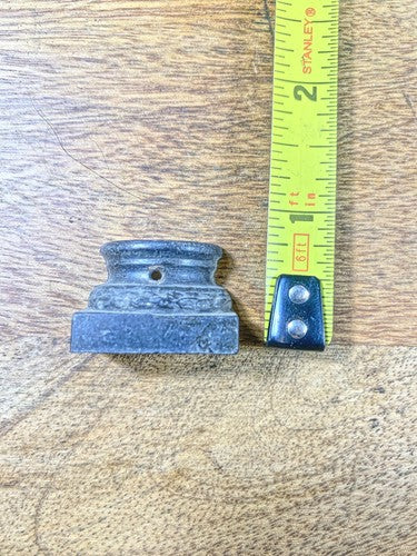 Antique Mantel Clock Column Base (KD1331)