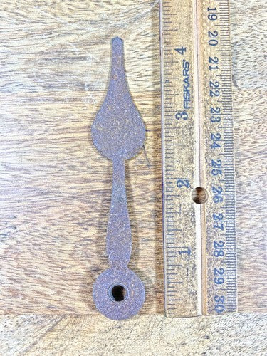 Old Clock Hour Hand 4 1/4 Inches Long (Arbor Dia 5.4mm)    (KD1370)