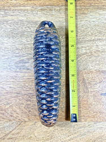 Cuckoo Clock Cast Iron Pine Cone Weight 1207g, 6.3 Inches Long (WT017)