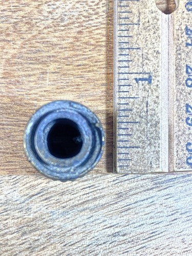 Antique Round Mantel Clock Column Base (Takes 1/2 Inch Round Column) (KD005)