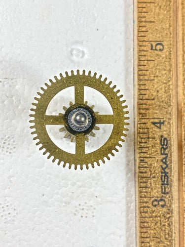 Herschede Grandfather Clock Movement Strike Side 2nd Wheel (KD1739)