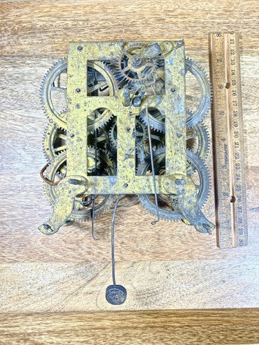 Birge & Fuller Clock Movement Strike Side Fly Wheel (See Pics To ID Mvmt)(KD1558