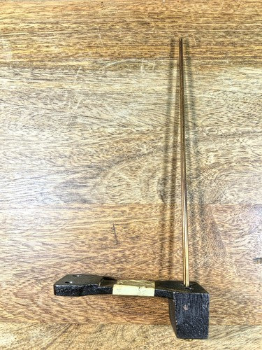 Old 2 Rod Clock Chimes 8 1/2 Inches Long Stamped 38A    (K9522)