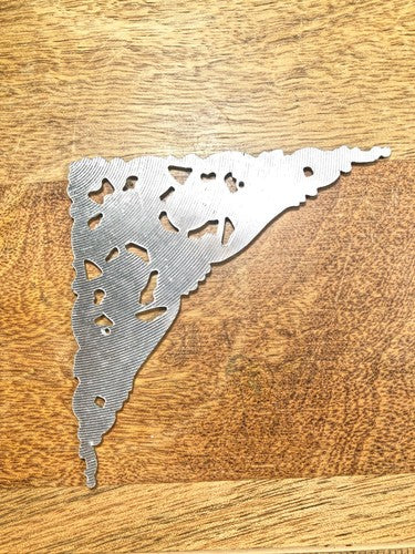 Large Metal Clock Case Decoration   (K8011)