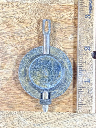 Old 2 3/4 Inch Long Clock Pendulum Bob (2.6oz)     (KD654)