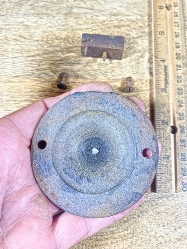 Antique Wall Clock Gong Mount (Needs Wire) (K9979)