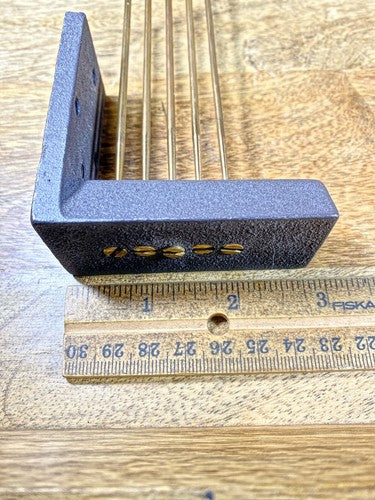 Old 5 Rod Clock Chimes 6 Inches Long  (KD620)