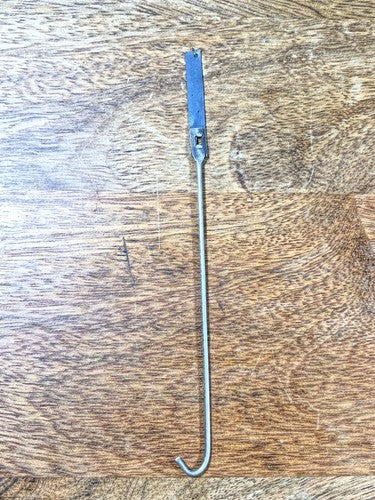 EN Welch Clock Movement Pendulum Rod And Spring (See Pics To ID Mvmt) (K9277)