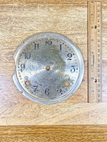 Ingraham 8 Day Clock Dial Pan Metal (KD018)
