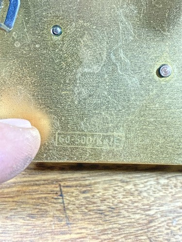 Herschede Grandfather Clock Movement Rack Hook - Vintage Clock Parts KD1734