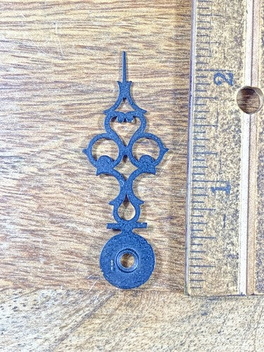Clock Hour Hand 2 3/16 Inches Long (Arbor Dia 3.3mm) (KD1520)