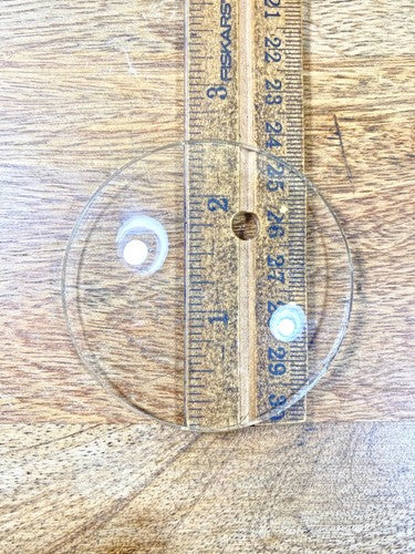 2.45 Inch Diameter Convex Clock Glass     (KD1864)