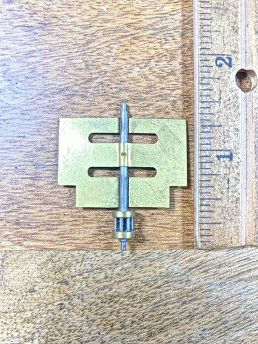 Clock Movement Fan (Unknown Make) 38.98mm Long, 1.28mm Pivots (K9858)