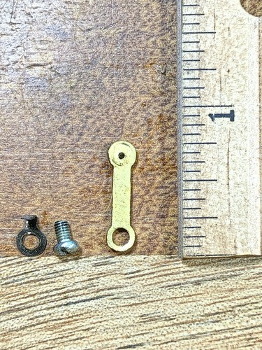 Korean Sehwa Clock Movement Verge Pivot (See Pics To ID Mvmt) (K7968)