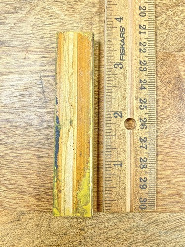 Old 3.56 Inch Long Mantle Clock Column    (K9797)
