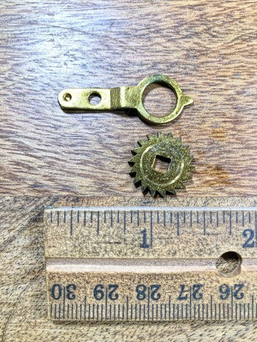 Junghans Clock Movement Click Wheel Assembly (See Pics To ID Mvmt) (K9731)