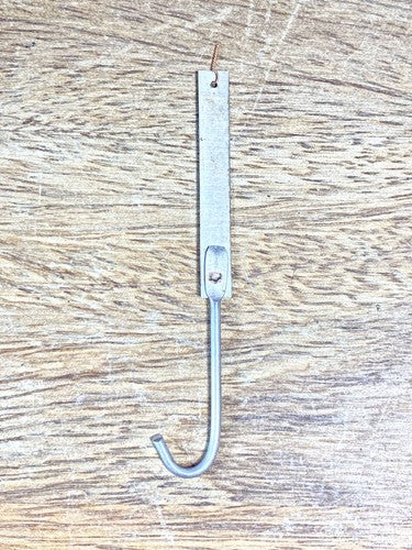 New Haven Clock Movement Pendulum Rod And Spring (See Pics to ID Mvmt) (KD2150)