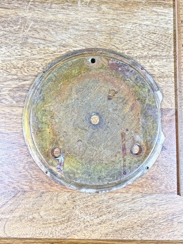 Ingraham 8 Day Clock Dial Pan Metal (KD018)