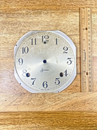 Vintage Sessions 8 Day Clock Movement Dial Pan   (K9999)