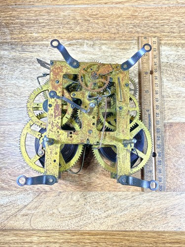 Ingraham (Stamped 06 ) Clock Pendulum Rod And Spring (See Pics To ID) (KD810)