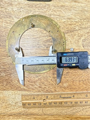 118.60mm Diameter Clock Dial Pan/Movement Mounting Plate   (KD430)