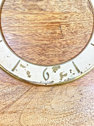 Old Metal Chapter Ring (156.6mm Outer 109.6mm Inner Diameter) (KD951)