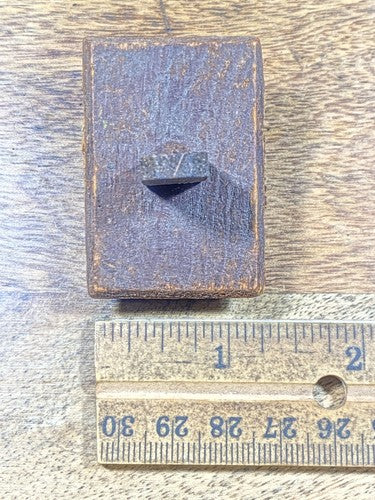 Wooden Clock Side Cover 1.92 inch X 1.32 Inch X 0.43 Inch Thick  (KD185)