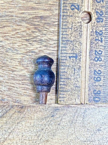 Antique Clock Door Knob (11.03mm Dia, 18.12mm Tall) (KD2117)