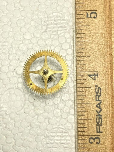 L.E.P. Japy & Cie Clock Movement Strike Side 4th Wheel  (K8169)