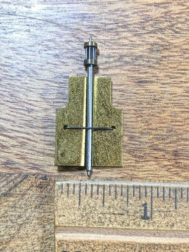 Old Junghans Clock Movement Strike Side Fan (See Pics To ID Mvmt)   (K9734)