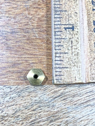 Made In China Clock Movement Hands Nut (See Pics To ID Mvmt)     (K9629)