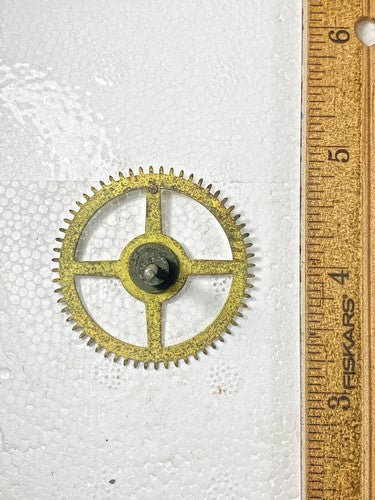 Ingraham Clock Movement (Stamped 06) Strike Side 4th Wheel    (KD1423)