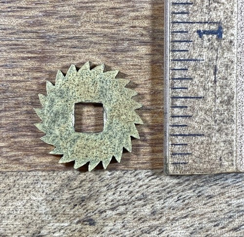 Unknown Make Clock Click Wheel (18.70mm Dia, 4.85mm Inner Square)  (KD191)