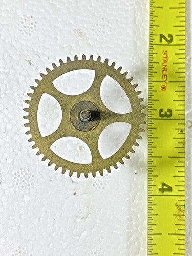 Gilbert Clock Movement (Stamped 24) Time Side 3rd Wheel(See Pics To ID)(KD1154)