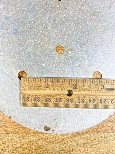 Waterbury 8 Day Clock Movement Dial Pan (KD008)