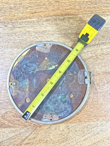 Gilbert Clock Movement (Stamped 24) Dial Pan (See Pics To ID Mvmt) (KD1171)