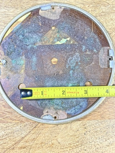 Gilbert Clock Movement (Stamped 24) Dial Pan (See Pics To ID Mvmt) (KD1171)